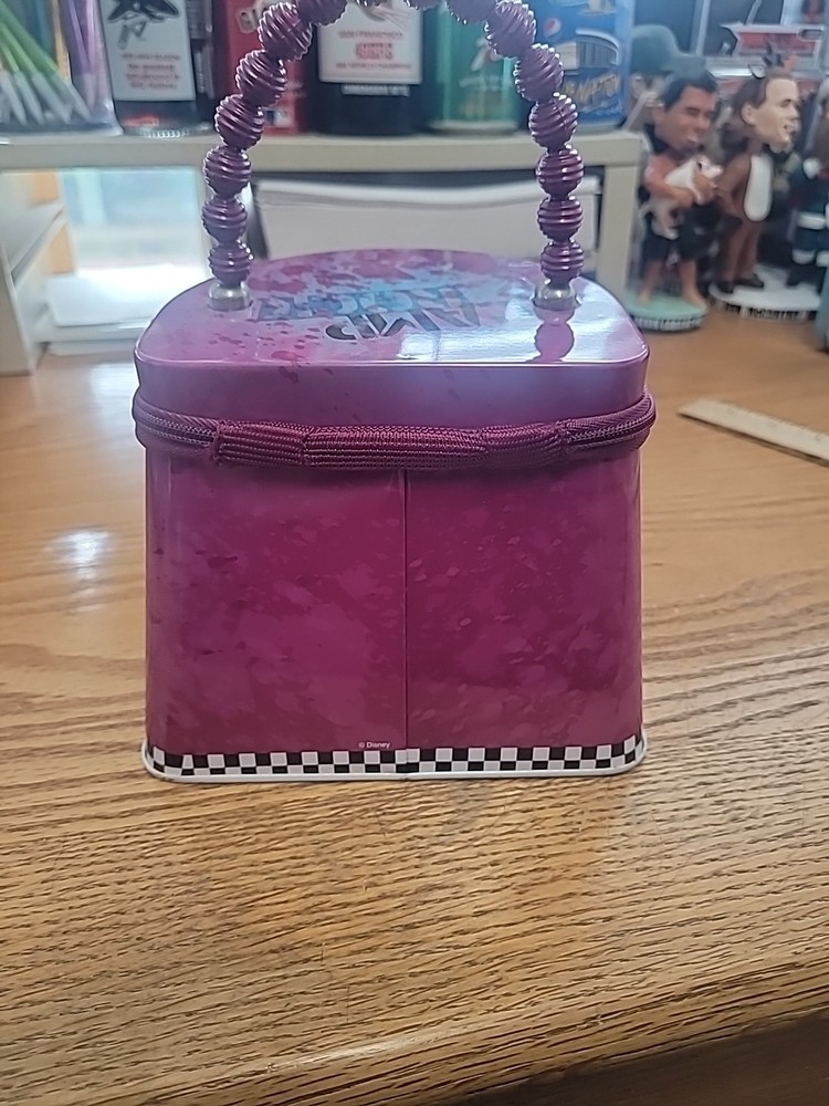 Camp Rock Tin Box Zipper Closure Disney