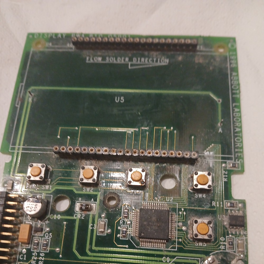 Abbot 810-05901 Infusion Pump Front Control Panel & LCD Display for Plum XLR