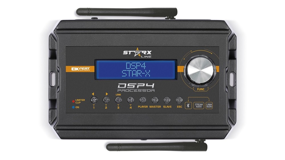 Expert Dsp4 Starx Processor 4 Channels Bluetooth Stream Audio Player - Launch