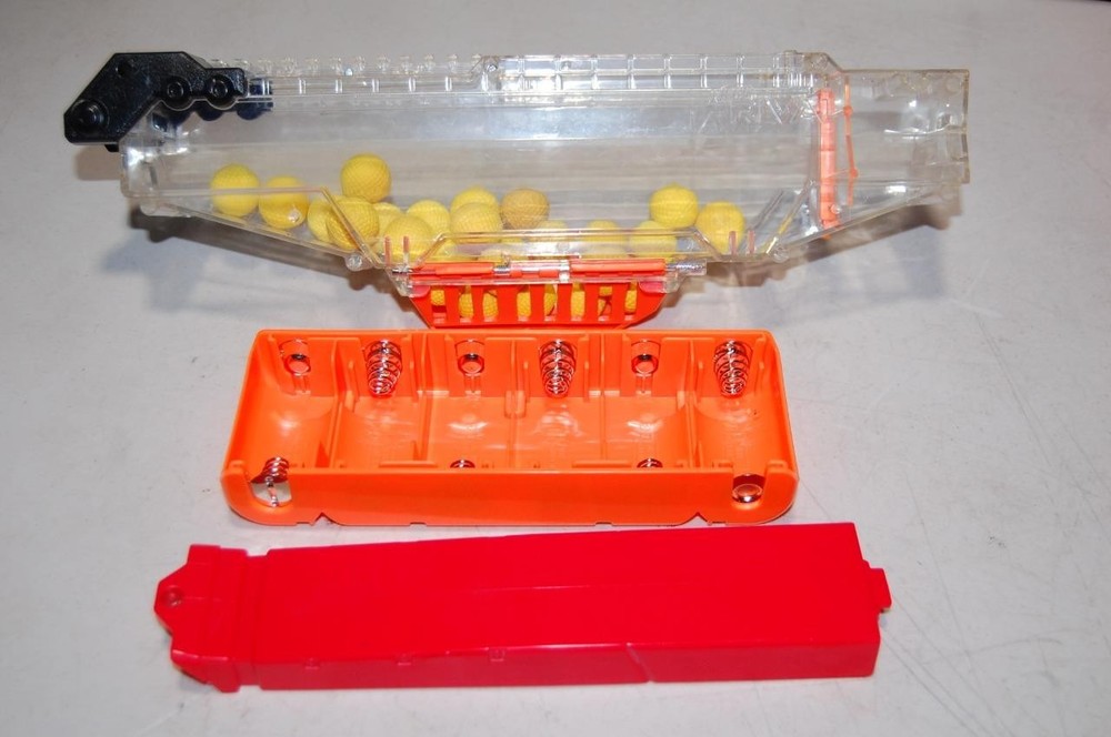 Nerf Rival MXVII-10K Replacement Ammo Hopper Clip Magazine & Battery Pack