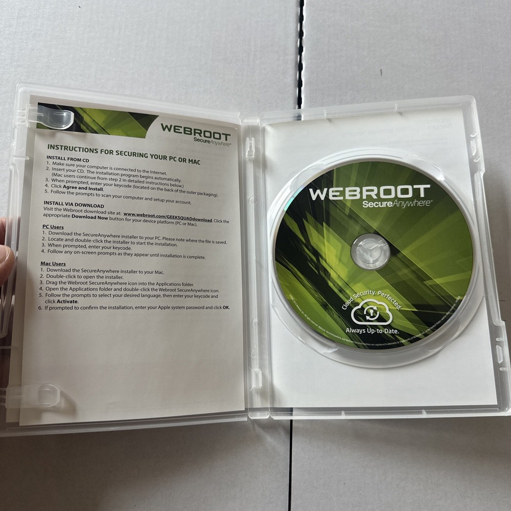 Webroot SecureAnywhere Internet Security - Full Version for Windows.(#51).