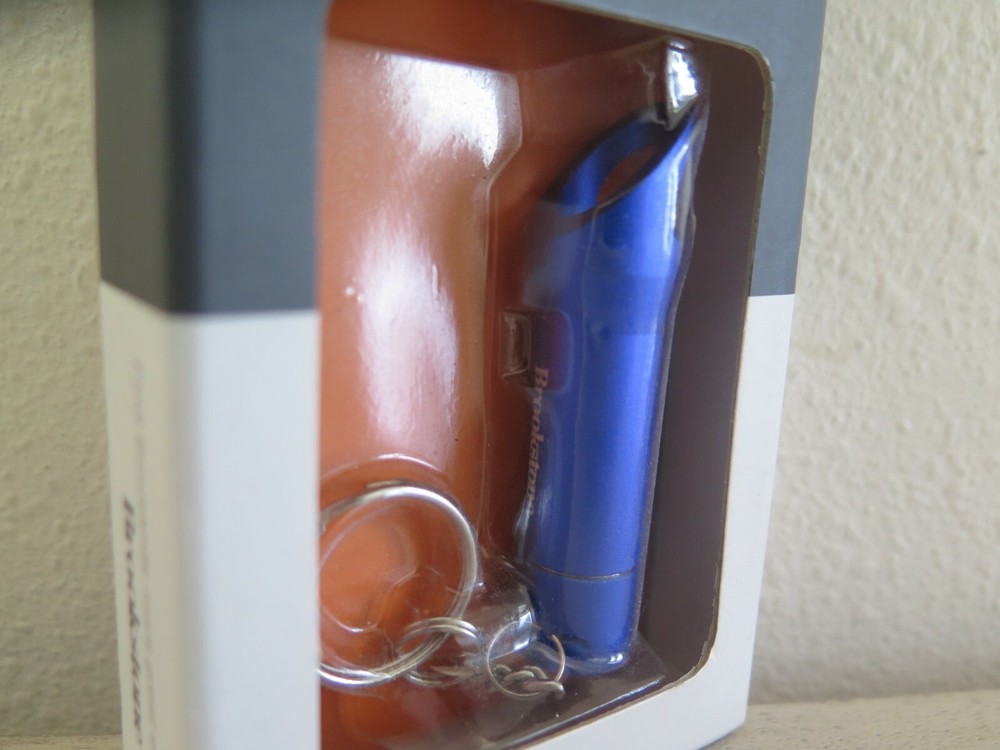 Brookstone Blue Bottle Opener Light 3 tools In 1
