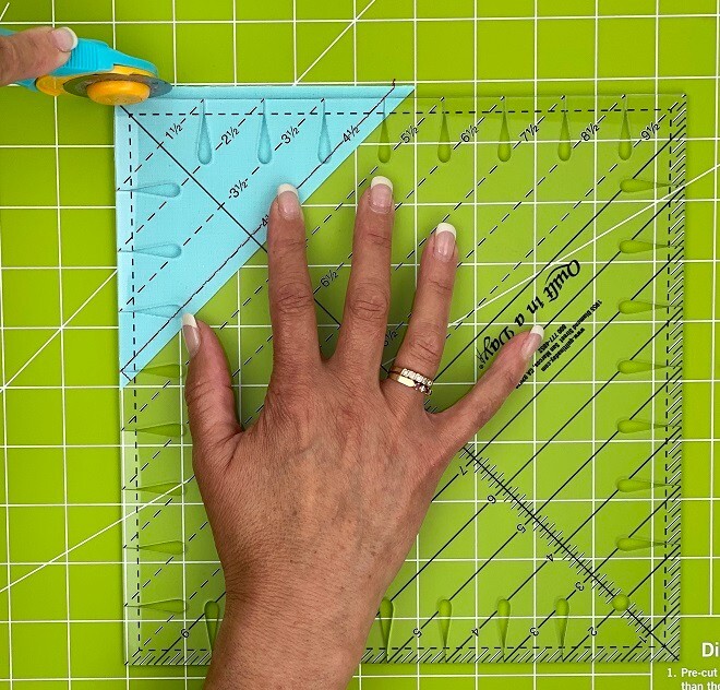 9 1/2 Triangle Square Up PLUS by Quilt in a DaySuccess