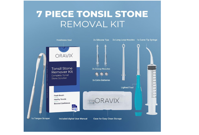Tonsil Stone Remover | Tonsil Stone Removal Kit | Tonsil Stone Treatment