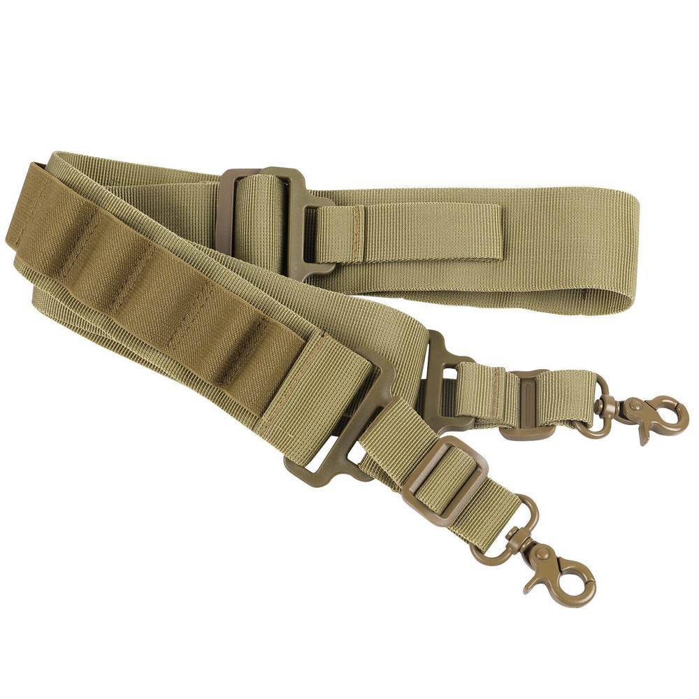 Tactical Rifle Shotgun Sling with 15 Shell Ammo Holder 2 Point Adjustable Strap