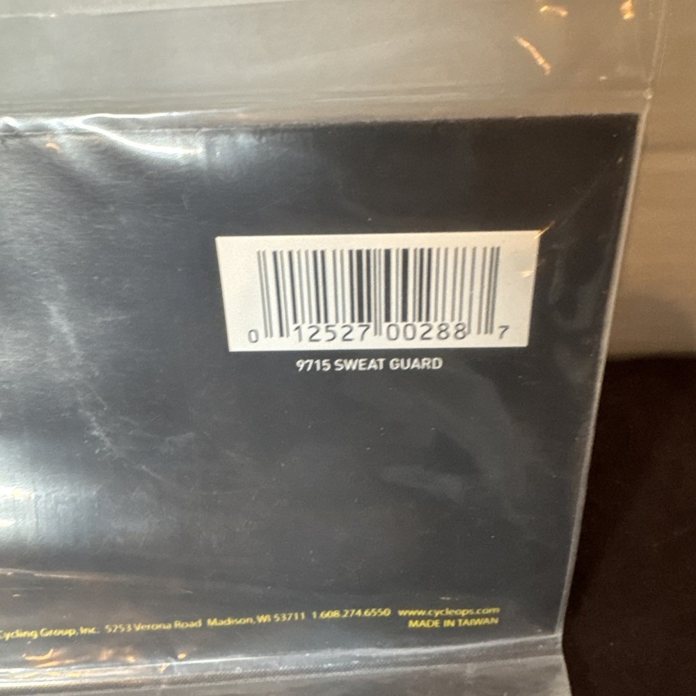 CycleOps Power Sweat Guard- Bicycle Indoor Training Frame Protection Sealed Pack