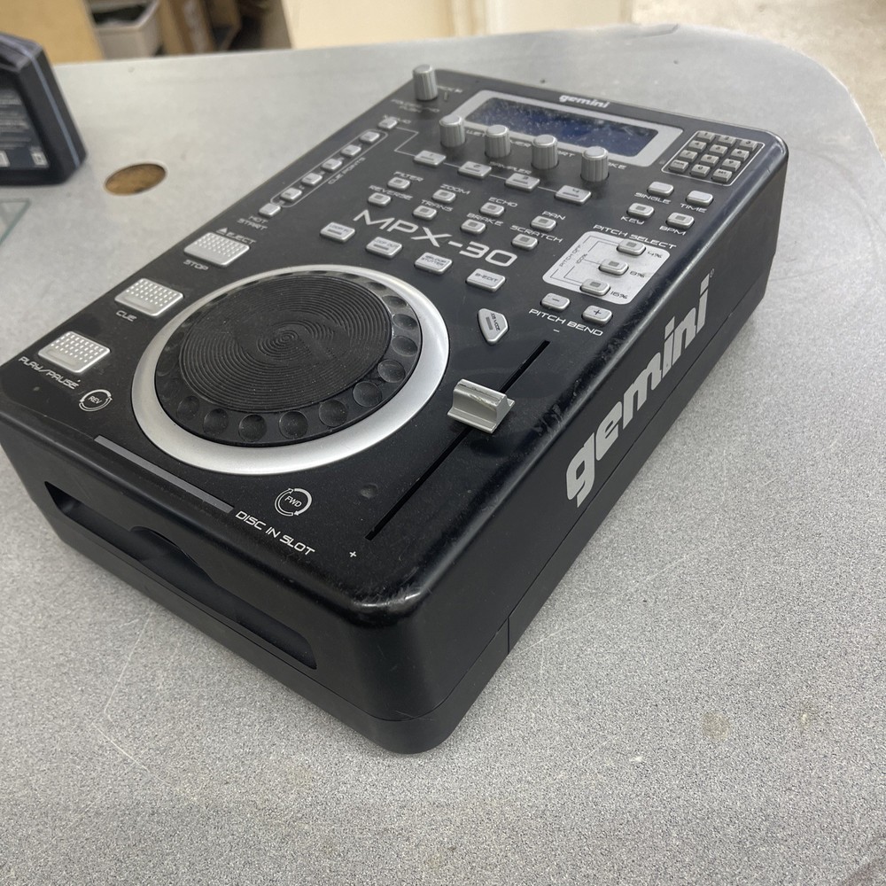 RARE Gemini MPX-30 CD/MP3 Sampler Effects Machine TESTED