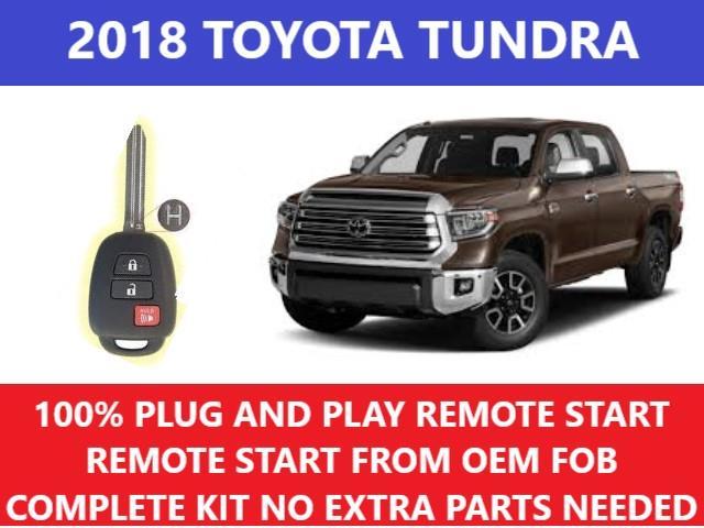 PLUG & PLAY REMOTE START 2018 TOYOTA TUNDRA