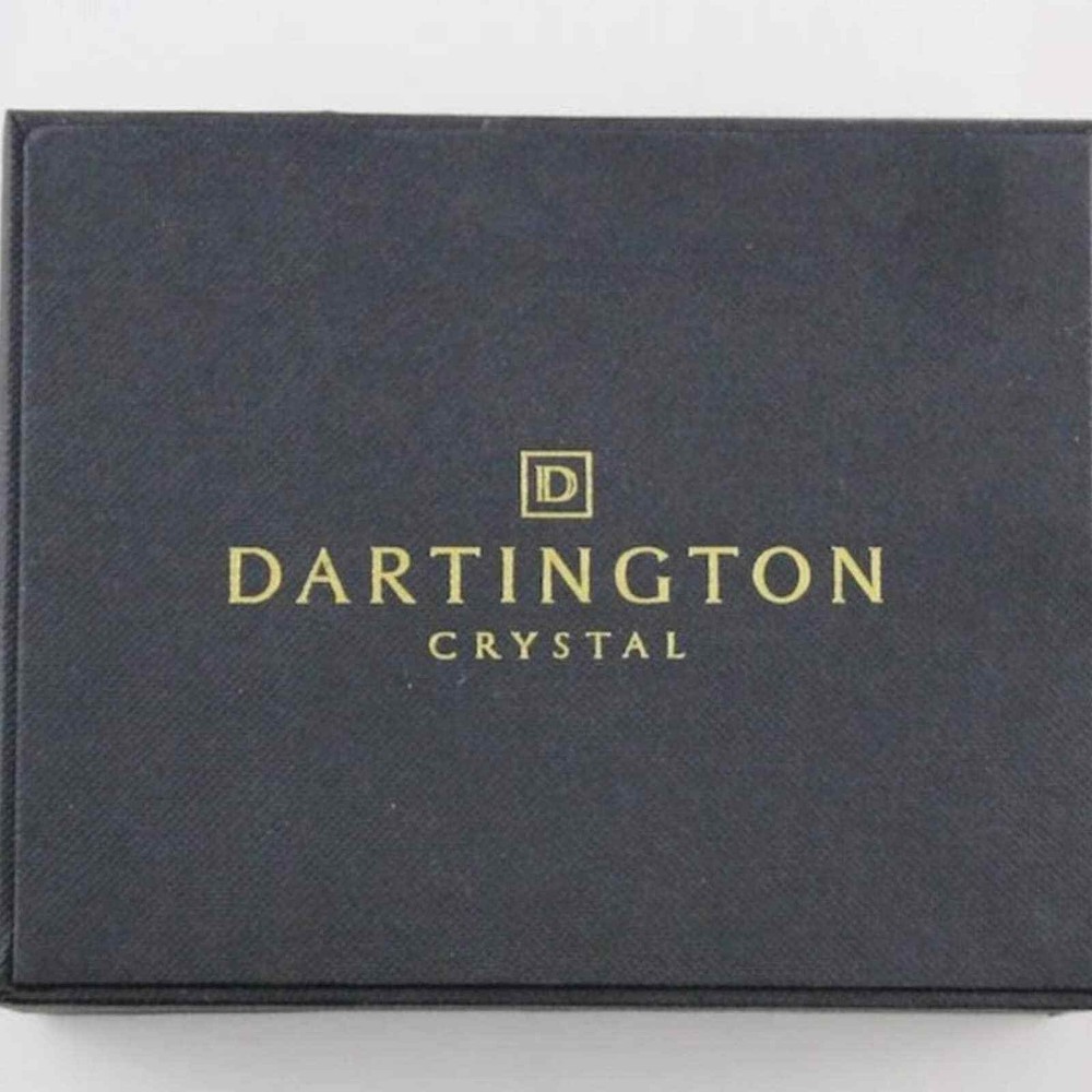 Dartington Crystal Medium Crescent Clock