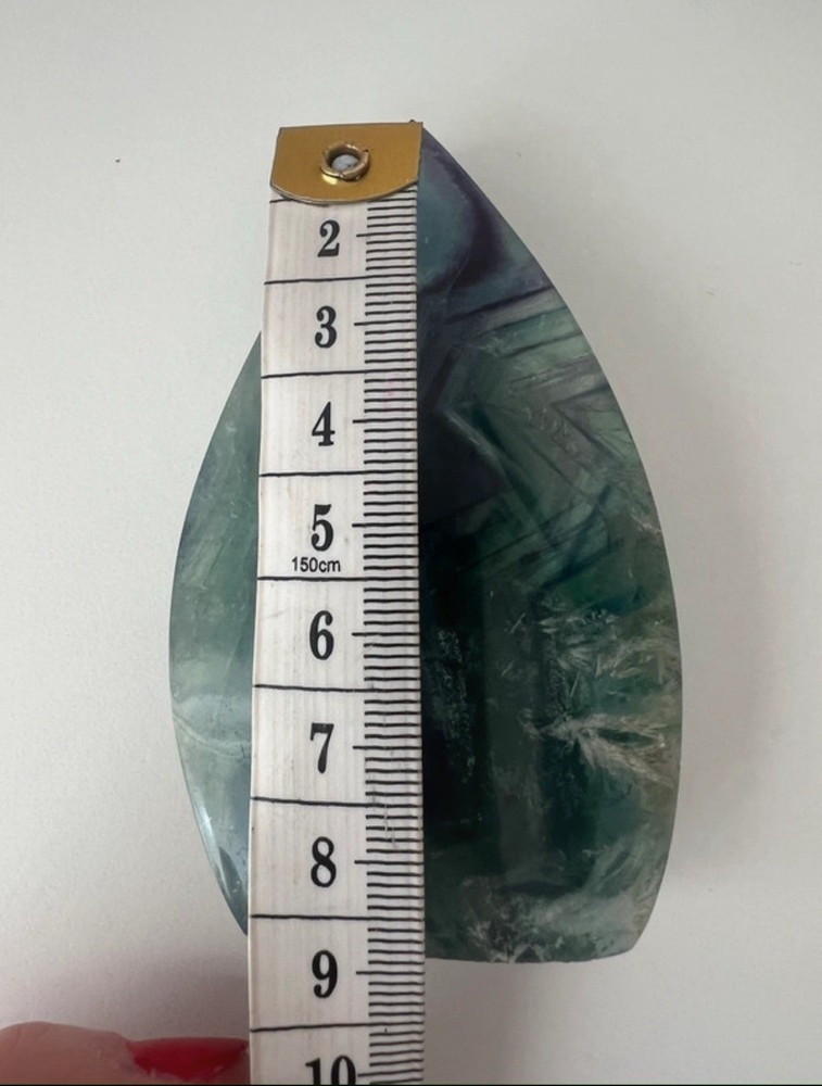 153g Fluorite Polished Teardrop