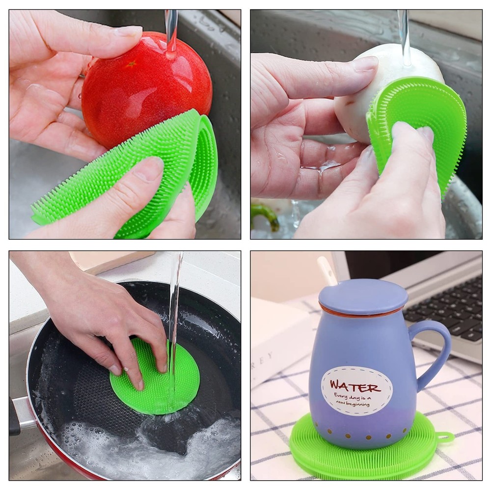Openfly Flexible Vegetable Brush Fruit and Vegetable Brushes, Vegetable/Fruit...