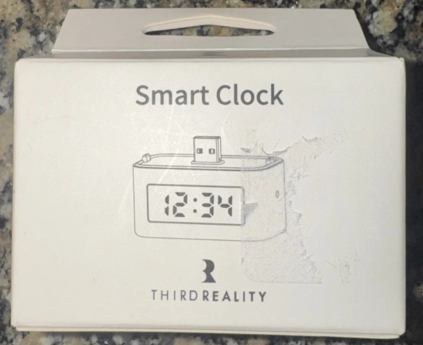 NEW IN BOX Smart Clock for Echo Flex Made for Amazon Third Reality