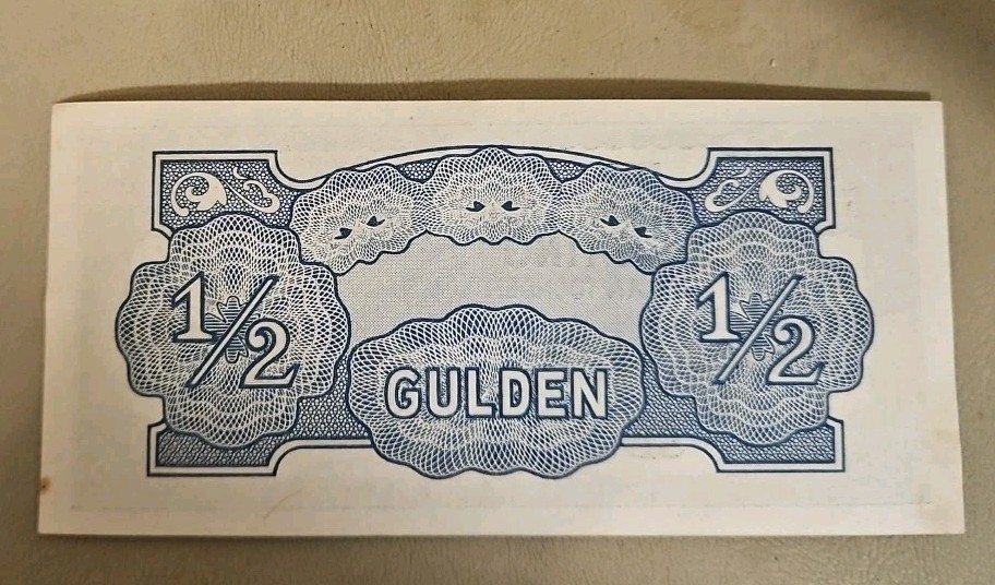 Netherlands Indies Half Gulden Note