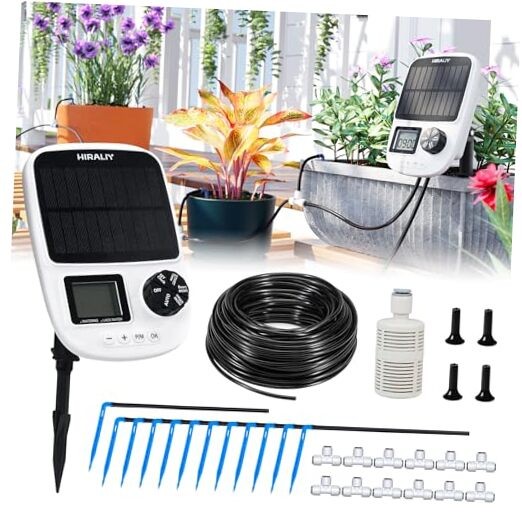 Solar Automatic Drip Irrigation System, Solar Powered Drip Emitter Stake