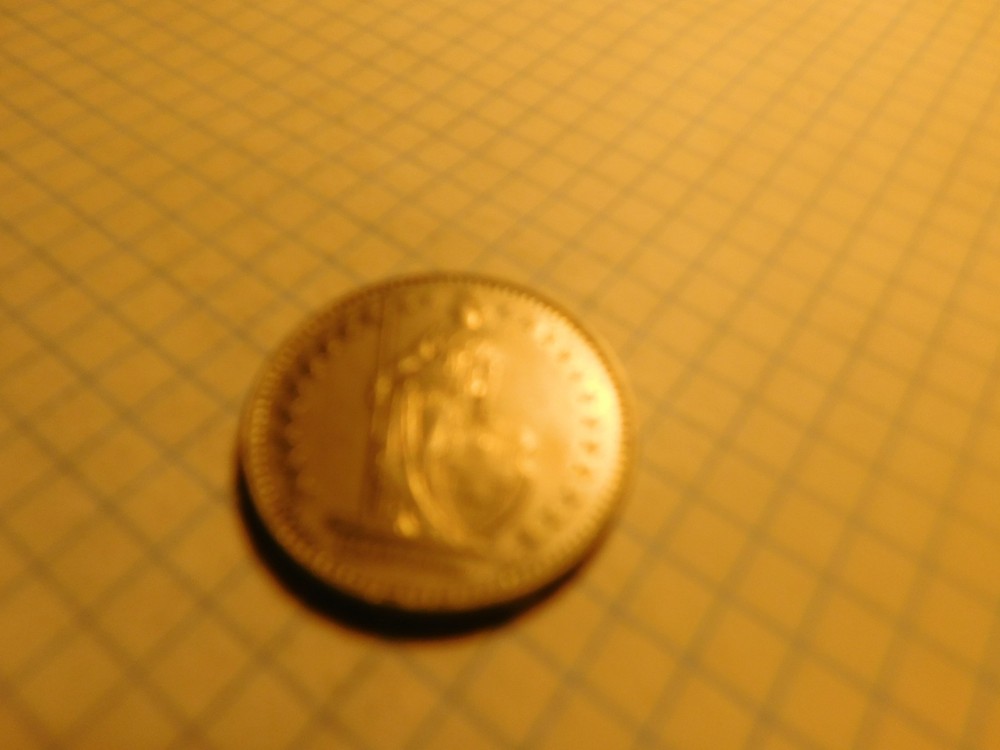 SWITZERLAND 2 FRANCS 2000 B # 1094