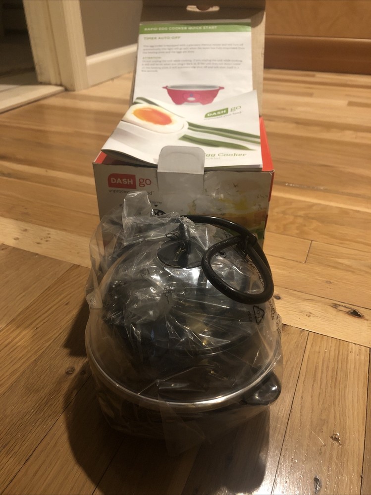 DASH Go Rapid Egg Cooker, Black
