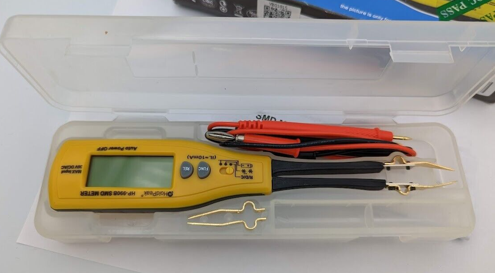 HP-990B Auto Range SMD (Surface Mounted Device) Meter Resistor Capacitor Tester