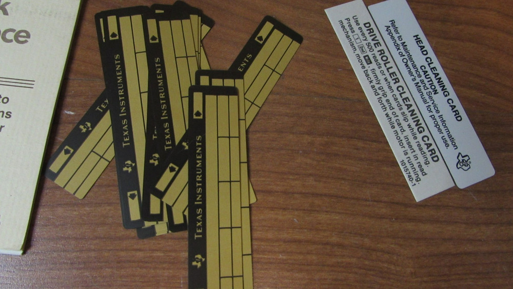 Texas Instruments TI-55-II Calculator Quick Reference Pocket Guide & Extras