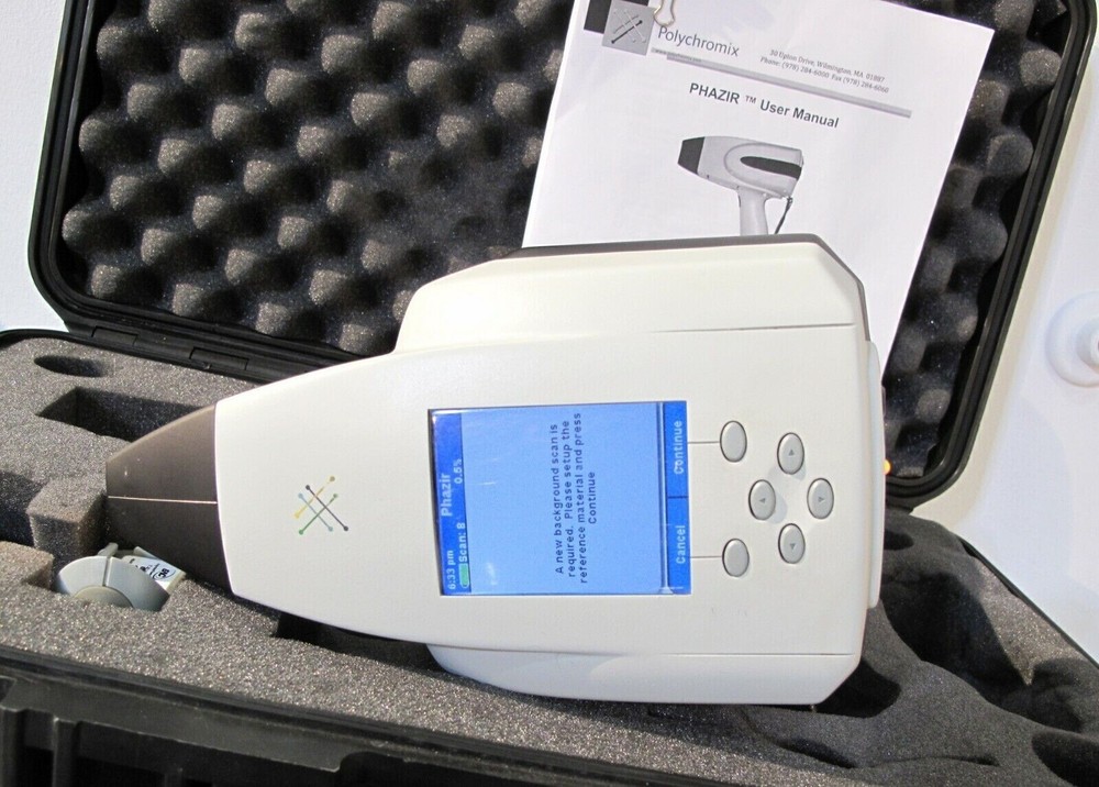 Polychromix Phazir NIR Handheld Analyzer Repair Diagnostic
