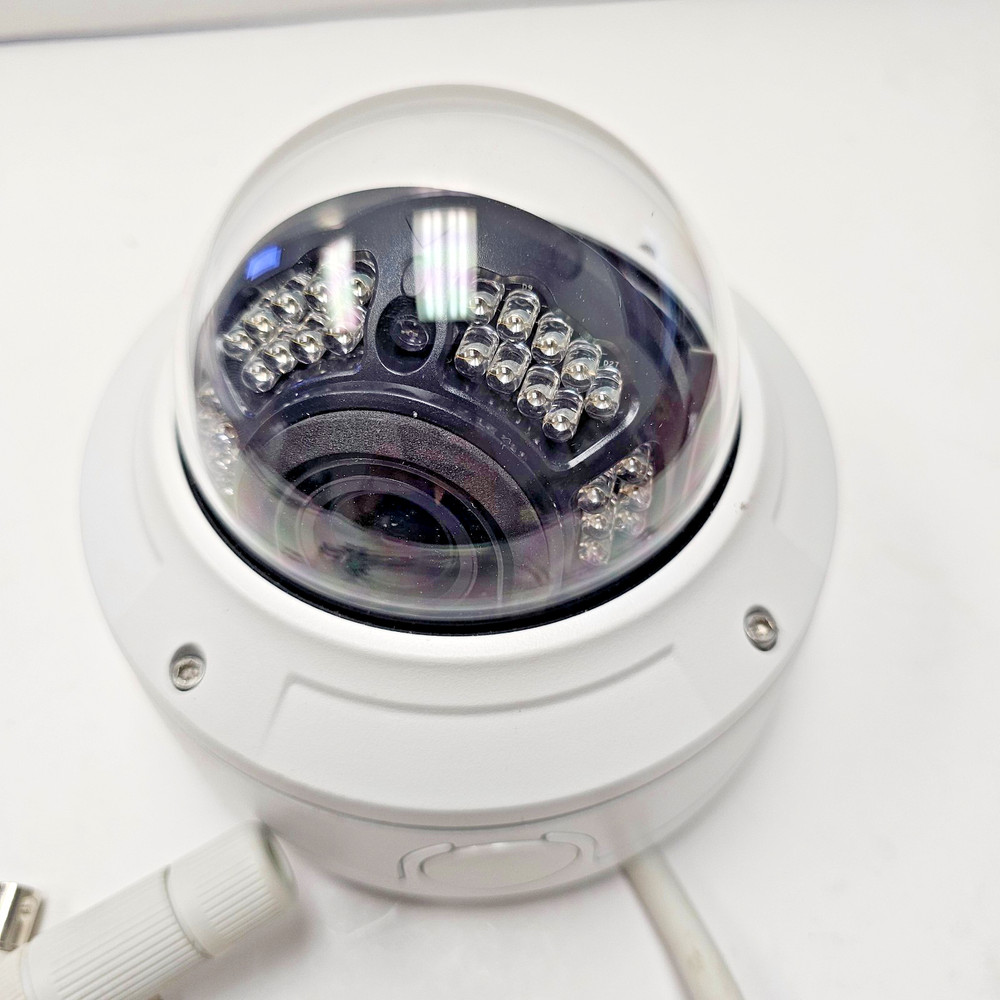 Speco Technologies O8D6M 4K H.265 Dome IP Camera W/Junction Box USED