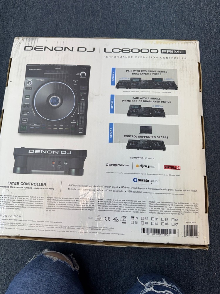 Denon DJ LC6000 Prime Performance Expansion Controller