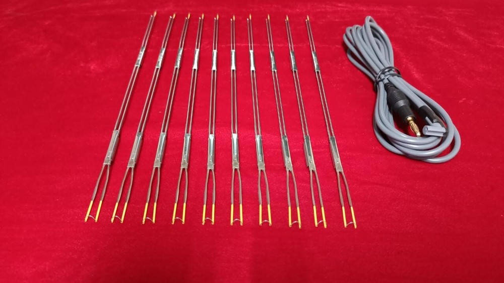 4A CUTTING LOOP DOUBLE STEM 10PCS + MONOPOLAR TURP DOUBLE STEM CABLE 1PC