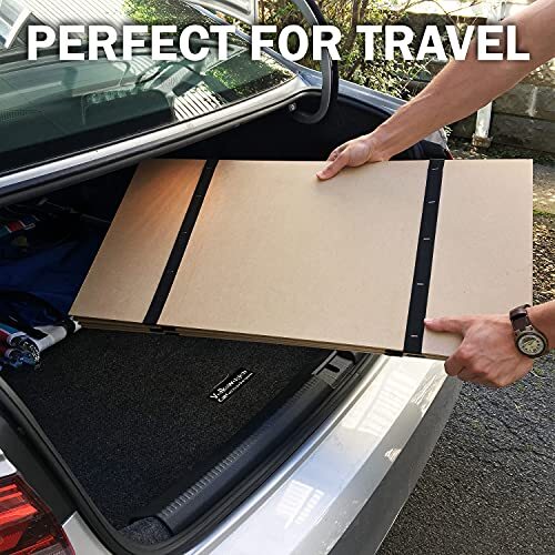 DMI Foldable Box Spring, Bunkie Board, Bed Support Slats for Assorted Sizes