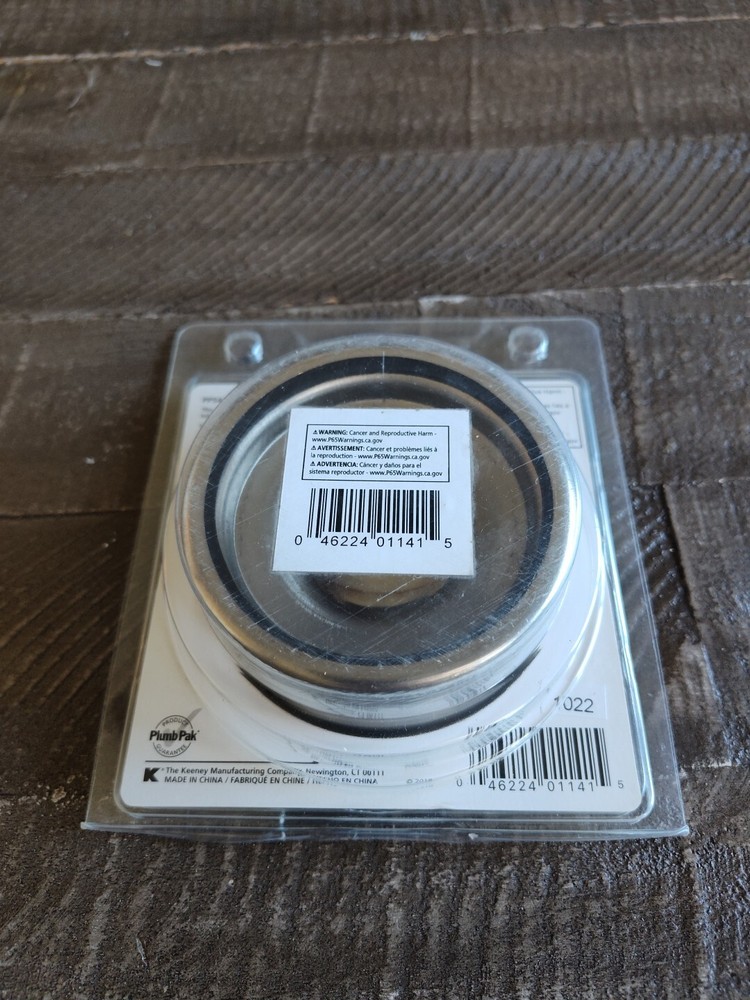 Plumb Pak Pp5417dsbn, Garbage Disposal Replacement Flange & Stopper, Brushed Nic