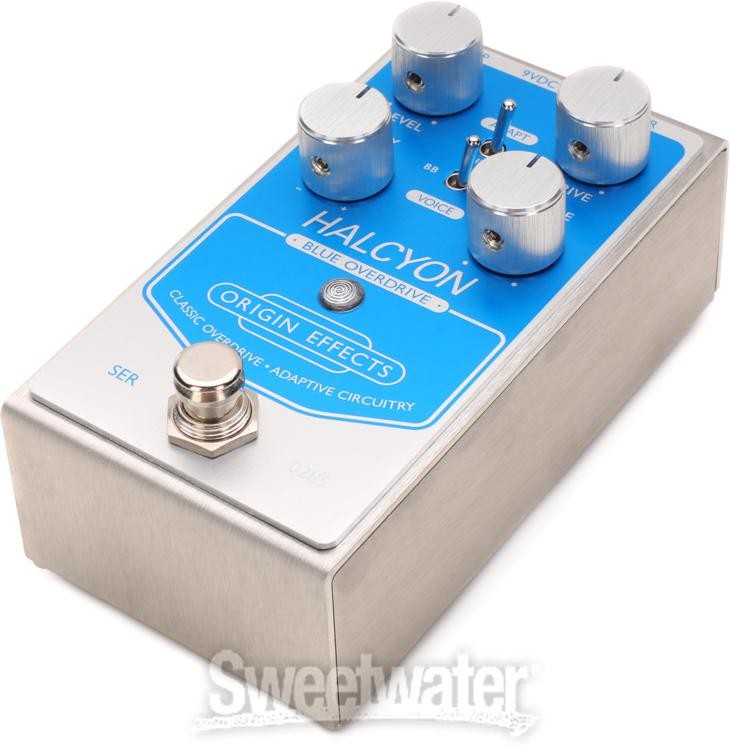 Origin Effects Halcyon Blue Overdrive Pedal