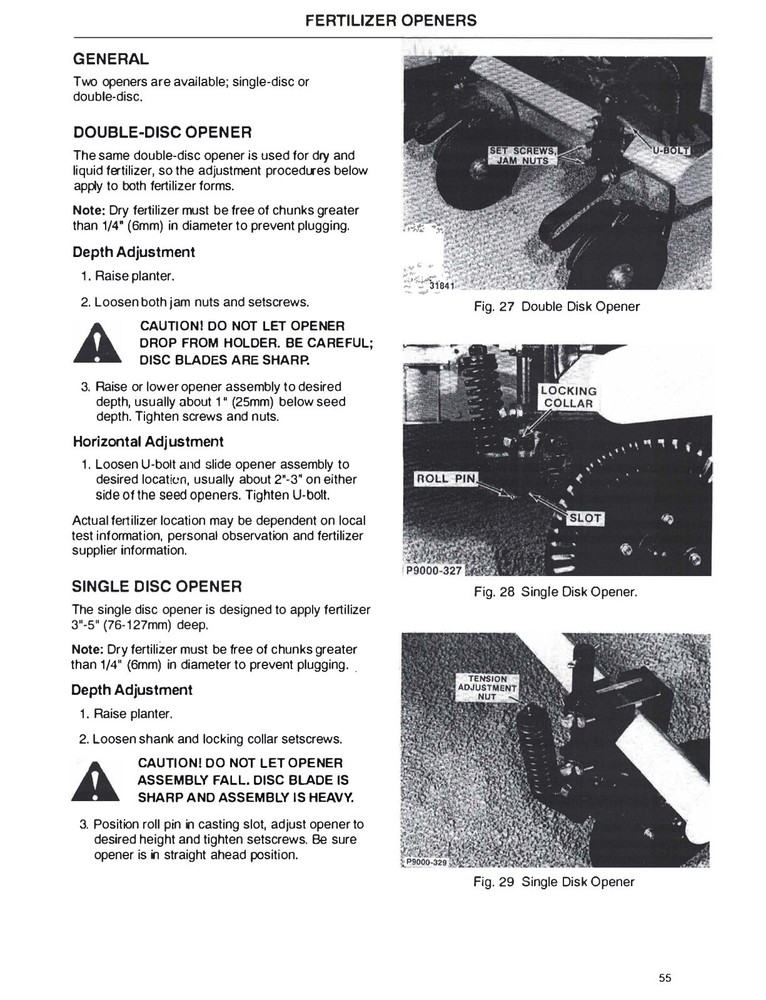 White 6100 Pull Type Planter Operators Service Instruction Manual Printed