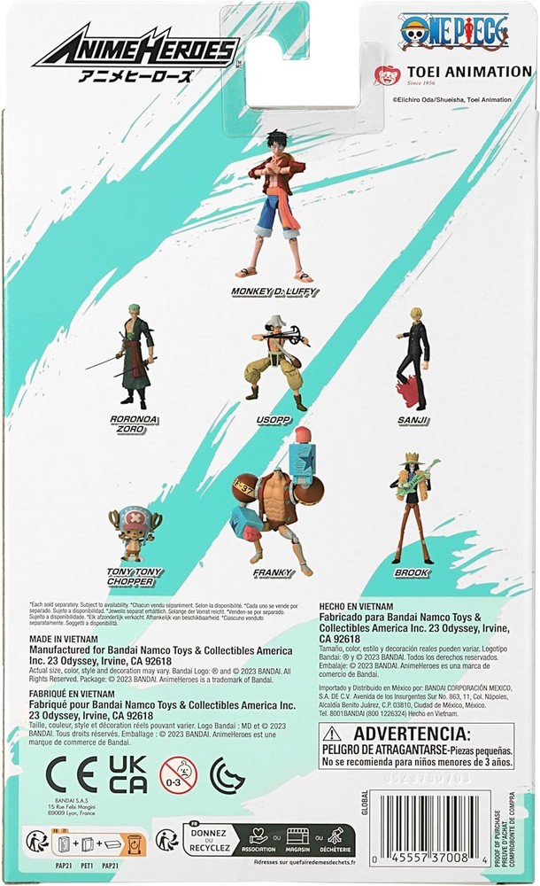 ANIME HEROES - One Piece - Monkey D. Luffy Renewal Version