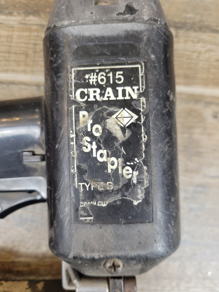 CRAIN #615 Professional CARPET PRO STAPLER TYPE A Good Condition