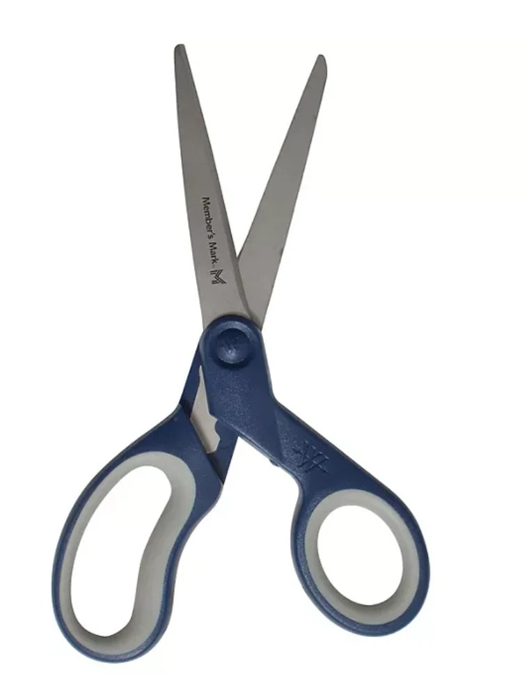 Member's Mark Anti-Microbial Scissors with Box Cutter – Safe & Versatile Tool