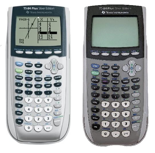 Texas Instruments TI-84 Plus Silver Edition Graphing Calculator Silver/Gray