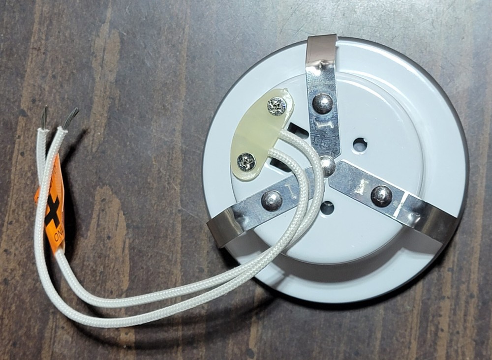 RV 3" Halogen Puck Light Glass Lens 12V Recessed Mount C311310 / F33-9121 NOS