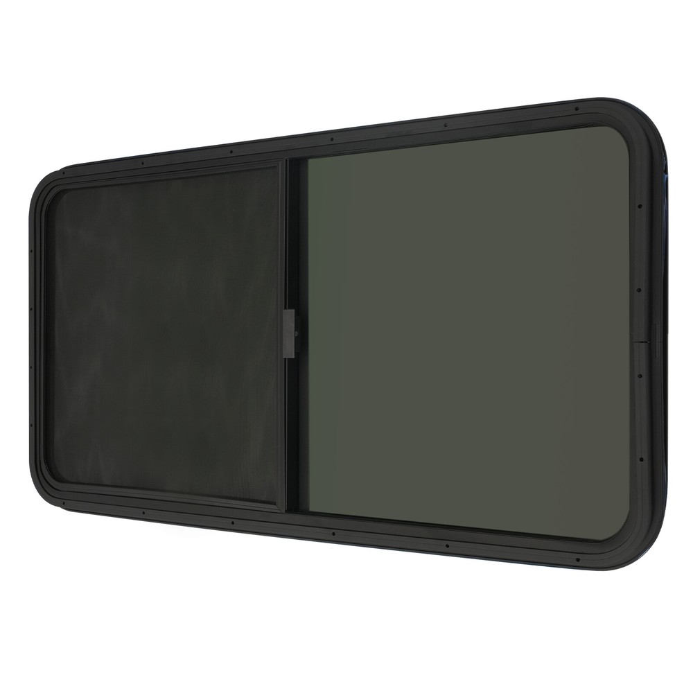 Horizontal Sliding RV Window with Multiple Wall Thickness Options