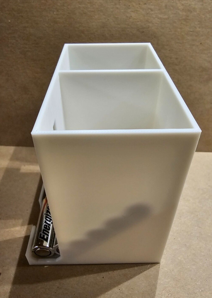 Battery Organizer Holder - Double AA Triple AAA - Storage Dispenser 3D Printed