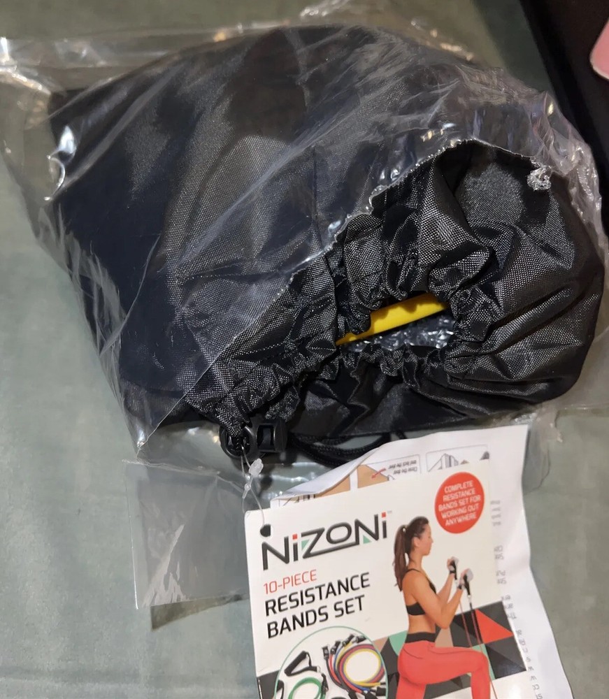 Professional Nizoni Resistance Bands Stackable Weights 10, 20, 30, 40, 50 LBS