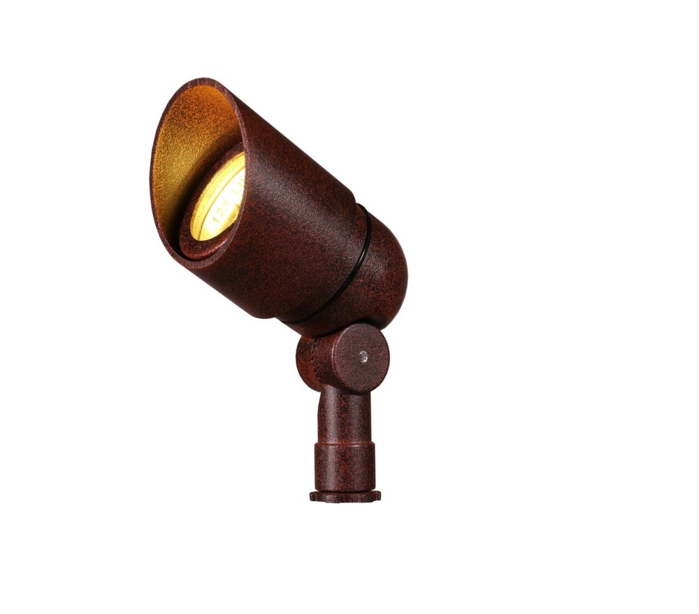 Best Pro Lighting Low Voltage Lighting Up Light Spot LED Rust Finish 2 Pack