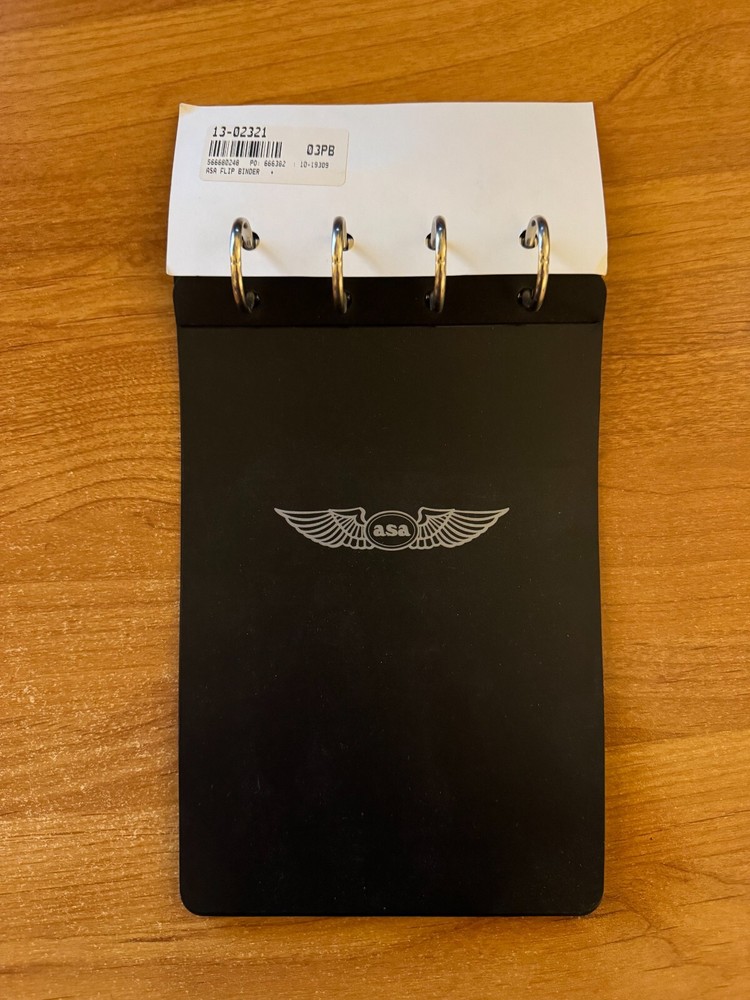 ASA Approach plate flip binder