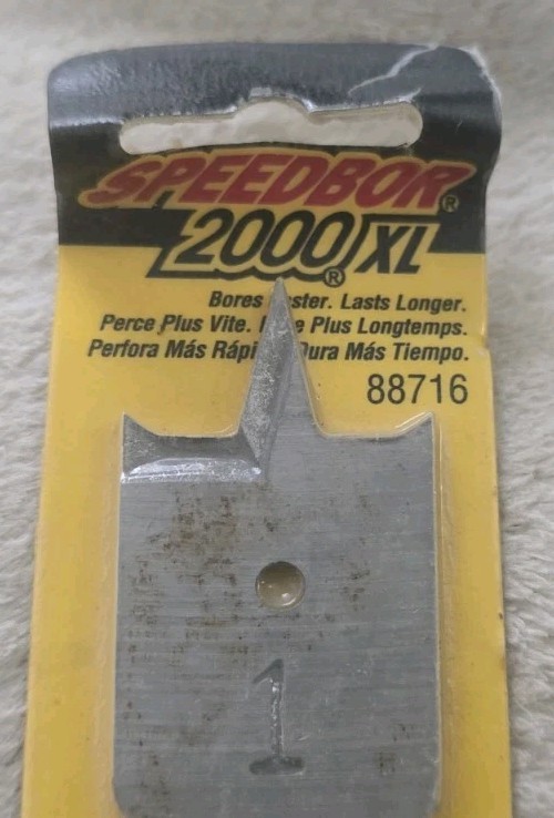 887174 7/8 Speedbor 2000 XL drill Spade bit