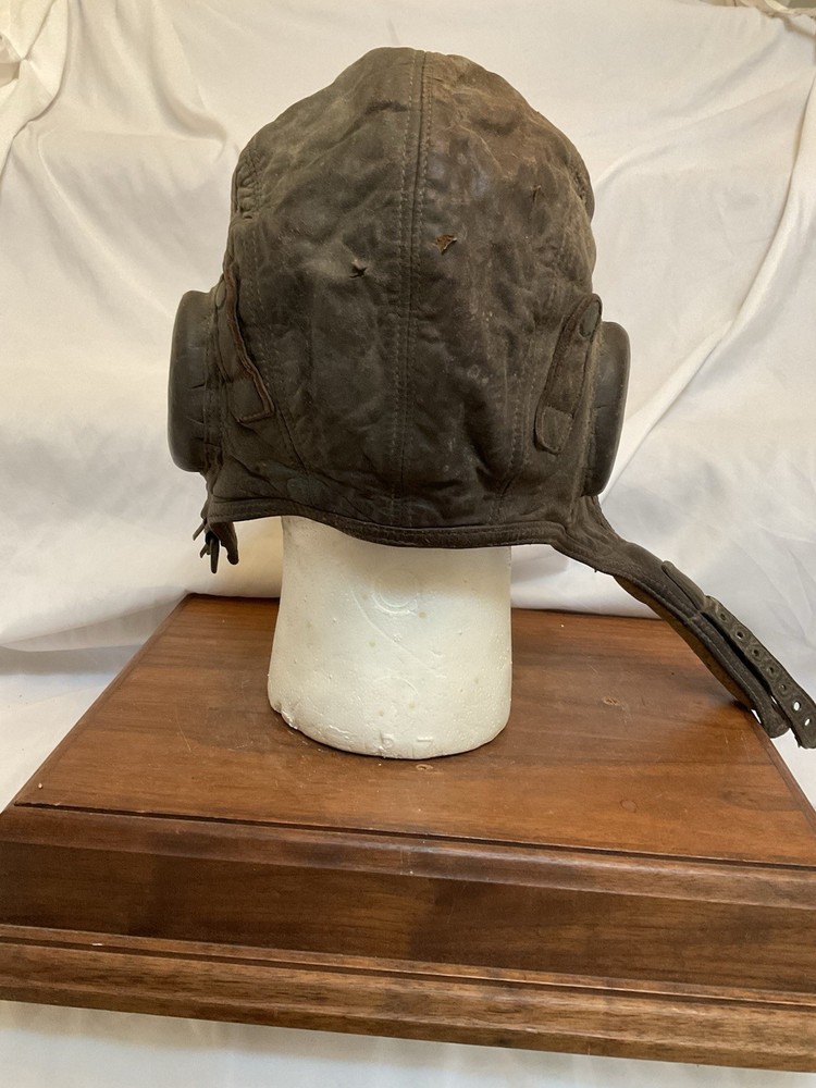 World War II WW 2 Leather Flight Helmet