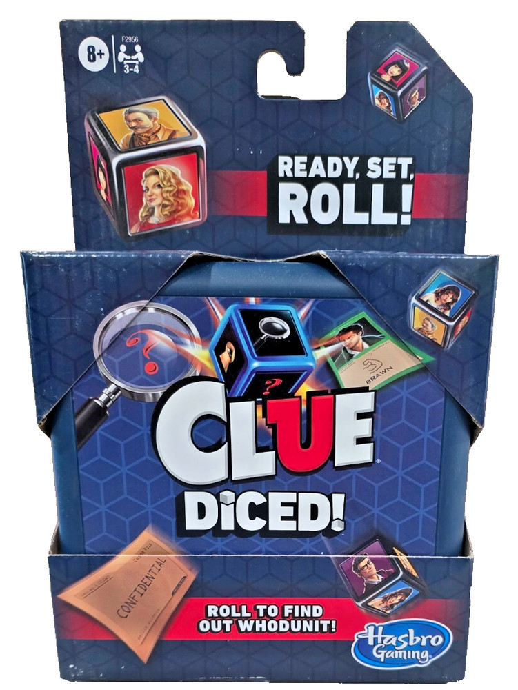 Hasbro Gaming Clue Diced Game