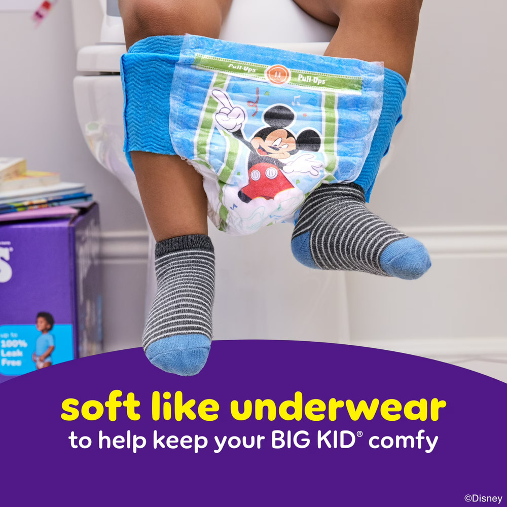 (4 Pack) Pull-Ups Boys' Potty Training Pants, 4T-5T (38-50 lbs), 17 Count