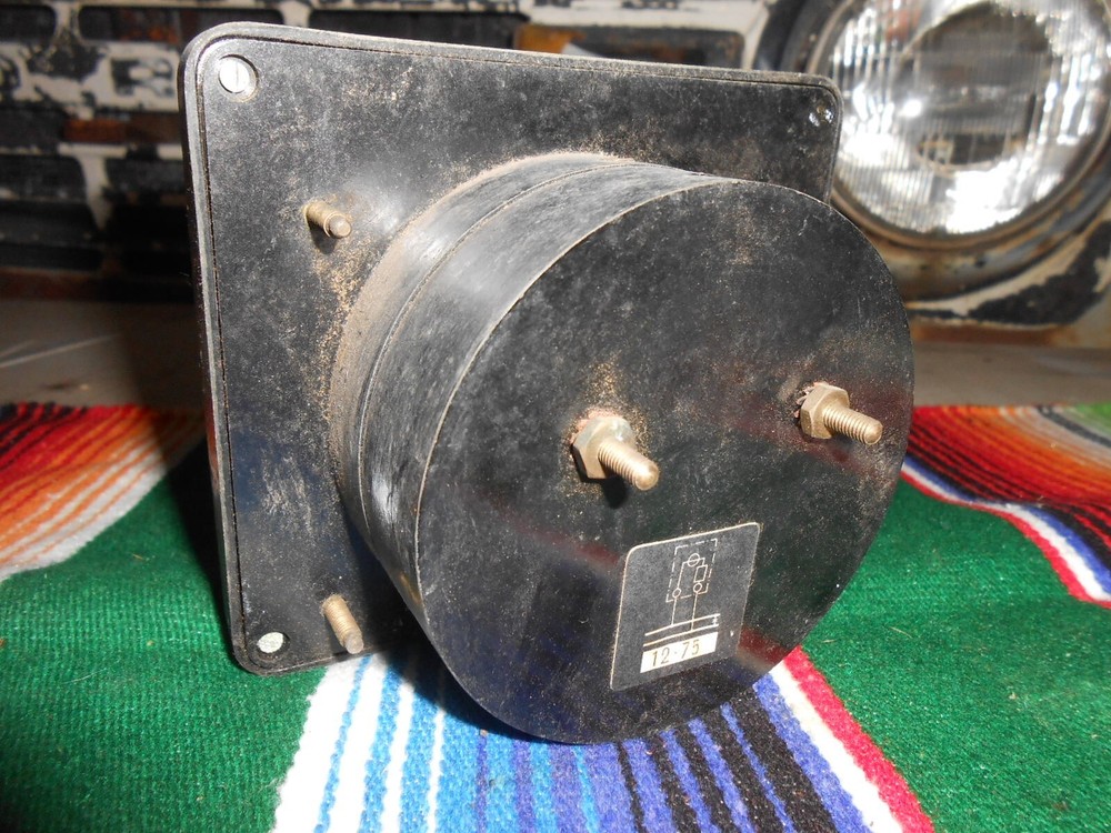 Vintage INDEX Volt Meter Mod E 90 SS 1275