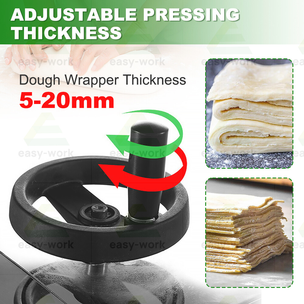 Automatic Electric Dough Sheeter Roller Pressing Circulating Dough Press Machine