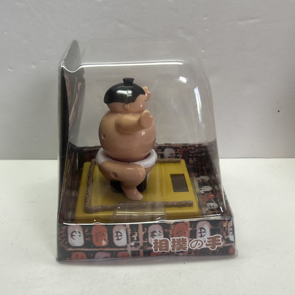3 Toy Bobble Head Solar Clock