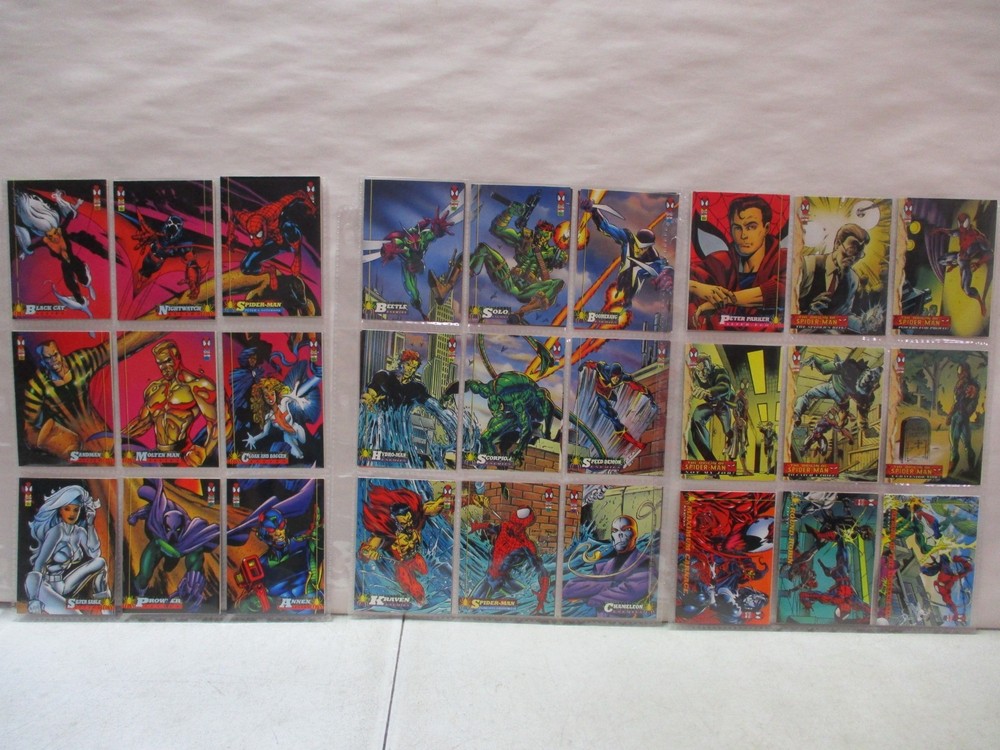 1994 Fleer Marvel Spider-man Complete Set A