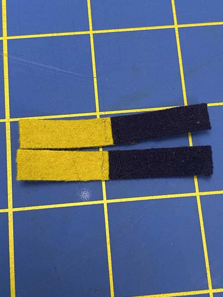 SERVICE FLASH FOR R.A.S.C. YELLOW/BLUE Patch
