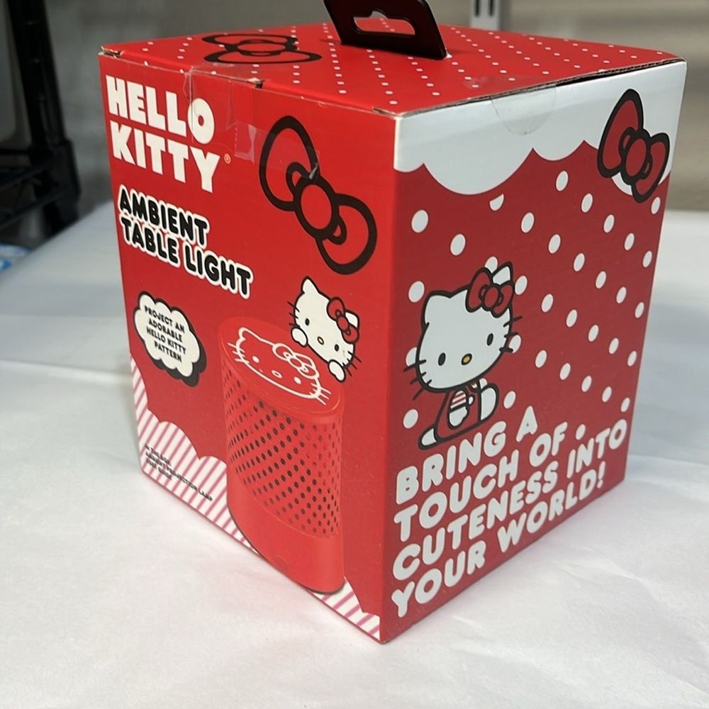 Hello Kitty Red Ambient Table Light
